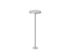 Pastatomas lauko šviestuvas PIK 160 H500 9W 3000K IP65 Grey